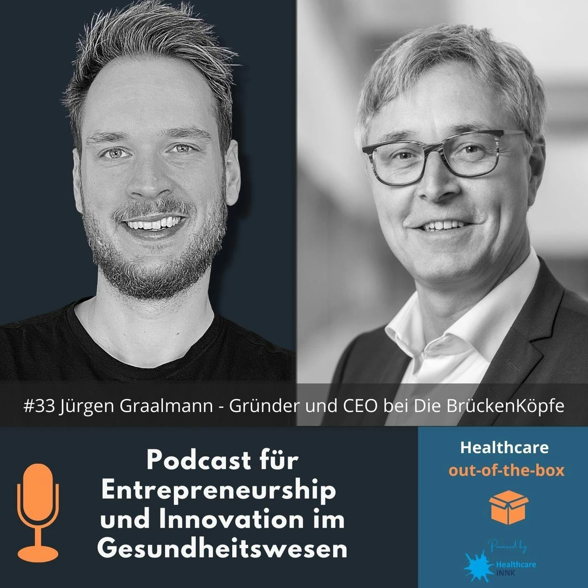 Healthcare out-of-the-box - Podcast für Entrepreneurship und Innovation im Gesundheitswesen